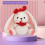DIY crochet kit with yarn, needles, and plush doll 2