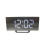 Curved LED Clock Silent Alarm Clock Large 1