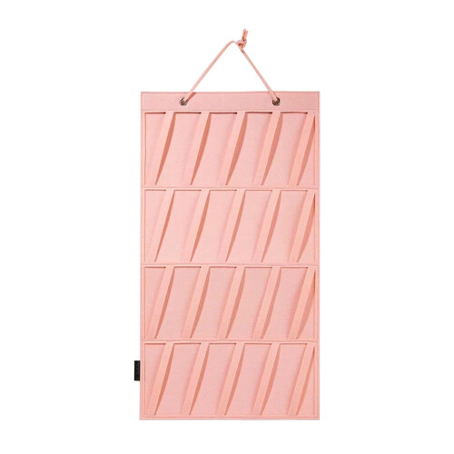 Hair Claw Clip Organizer Hanging Bag with Rack