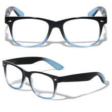 Reading Glasses Transparent Neon 2 Pairs +1.25