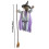 Voice-Controlled Luminous Screaming Witch Halloween Prop 3