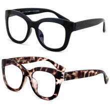 Women's Round Reading Glasses Blue Light Blocking +3.00 2