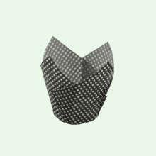 Tulip baking cups medium black check 100 pcs
