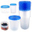 Rygai stackable transparent food containers with lids 6 pcs 4