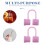 Silicone Straw Stopper Caps 30 Pcs 6