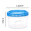 Rygai stackable transparent food containers with lids 6 pcs 8