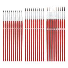 Small Detail Paint Brushes 0, 00, 000 Size 45 Pcs