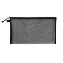Blank canvas zipper pouch for DIY makeup and cosmetic use