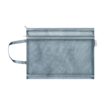 Pencil Pouch Nylon Mesh Transparent Thickened 1pc