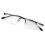 Γυαλιά ανάγνωσης χαμηλού προφίλ, full rimless, ελαφριά, λεπτά και κομψά - Λεπτά, κομψά 1