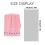 Bath Towel Egyptian Cotton Soft Absorbent Pink 3