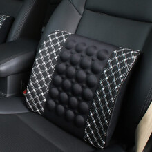 Hengsof Massage Seat Cushion with Heat and Lumbar Support,