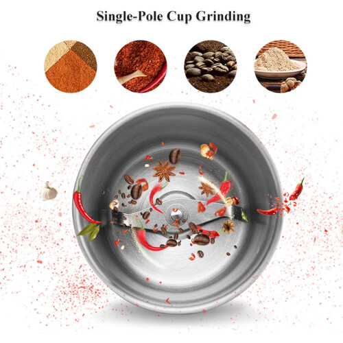 Electric Coffee Grinder with Stainless Steel Bowl 2