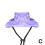 Dog bucket hat with ear holes adjustable 1