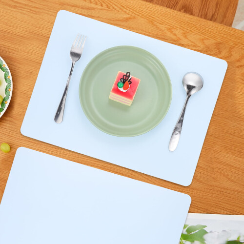 Handmade Silicone Place Mats for Kids 4 pcs 1