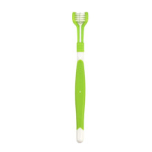 Pet Silicone Finger Toothbrush Dog Three-Head