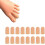 Gel Toe Caps Silicone Cushion 16 Pcs Beige 1