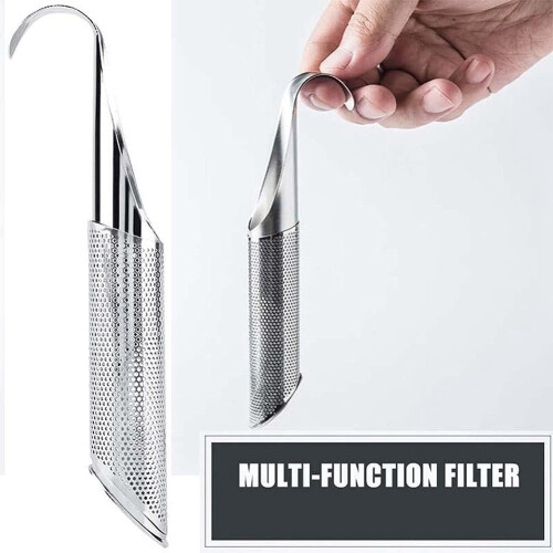 Stainless Steel Tea Strainer with Long Handle 2
