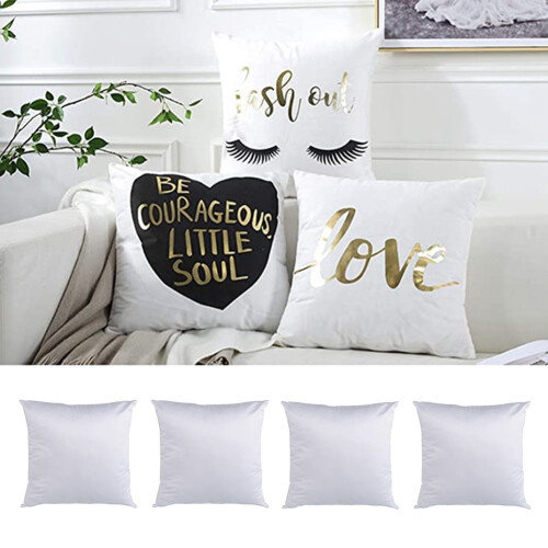 White Sublimation Pillow Case 40x40 cm 10 pcs 2