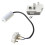 Refrigerator Compressor PTC Starter Relay 4-Pin White 1