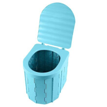Portable Folding Toilet for Cars and Outdoor Camping