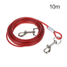 OOKWE Steel Tie-Out Cable for Dogs up to 176 lbs 32.8 ft