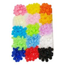 T5 12mm Round Plastic Snap Buttons for Baby Clothes 150 or