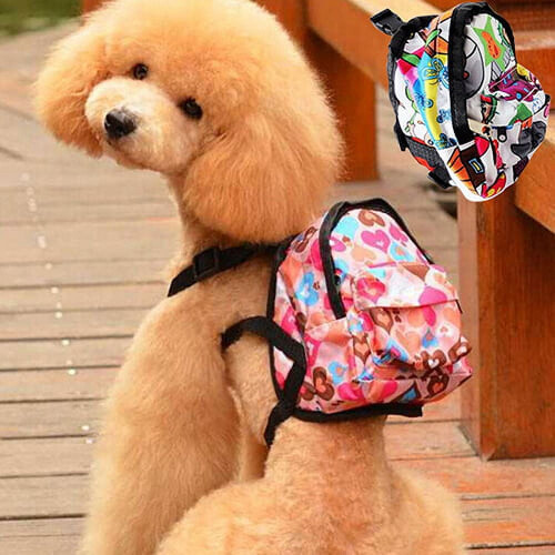 Mybeauty small pet carrier backpack multicolor 15 lb 2