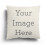 Nordic blue grey linen pillowcase 40x40 cm 1