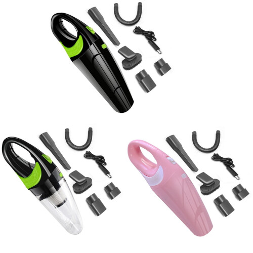 USB cordless handheld vacuum cleaner black 1