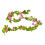 Artificial Rose Vine Garland Hanging Ivy Basket 1