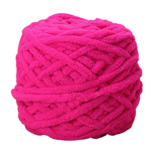 Cotton knitting yarn ball soft chunky woven