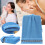 Bath Towel Set Blue 13" x 29" 1 Pack 2