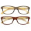 Bamboo Women Reading Glasses +1.75 2 Pairs 1