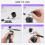 Sada pro airbrush, akumulátorový dobíjecí kompresor 5
