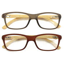 Bamboo Women Reading Glasses +2.50 2 Pairs