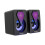 XTMPMY black wired computer speaker with superior audio 1
