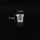 TUMALL 透明量杯 厨房塑料量具 50ml 4