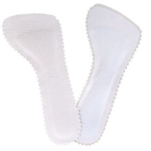 Women's anti-slip sweat-absorbent insoles faux leather 3/4