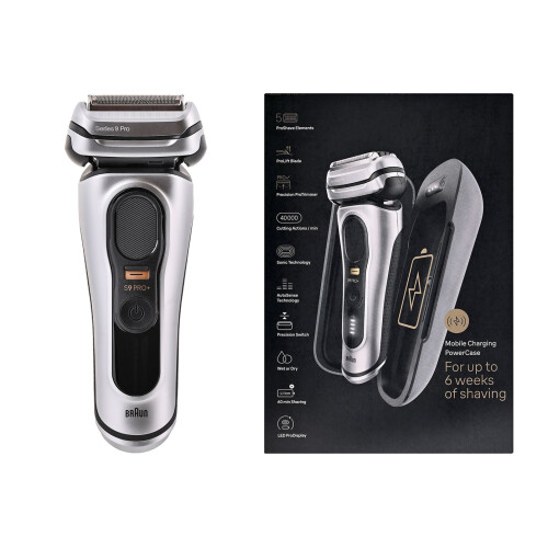 Braun Braun Series 9 Pro 9577cc Foil shaver Silver