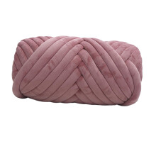 Dark Pink Velvet Chunky Yarn 0.5kg