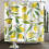 Lemon Shower Curtain Polyester 72x72 Inch 1