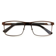 Men's Optical Frame Rectangular Metal +3.25 144mm