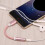 USB-C to 3.5mm AUX headphone adapter braided 8