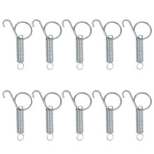 XROMTBEM Spring Latch Hooks for Wire Cages 10 pcs