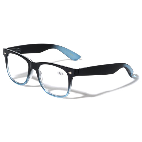 Reading Glasses Transparent Neon +2.50 Magnification 2 Pairs 1