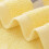 Bath Towels Set Yellow Soft Absorbent 6 Piece 4