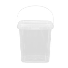 Cubo de hielo WIQUOKETT, contenedores de hielo reutilizables con tapa, cubos para alimentos, cubo de mano, taza de cocina, pequeño tanque de hielo,