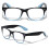 Reading Glasses Transparent Neon +1.50 Magnification 2 Pairs 1