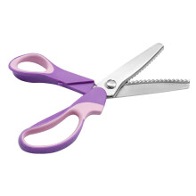 WIQUOKETT fabric pinking shears stainless steel 1 pair